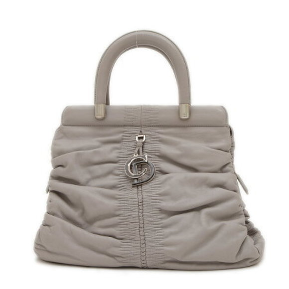 Dior Karenina handbag grey leather - Picture 1 of 7